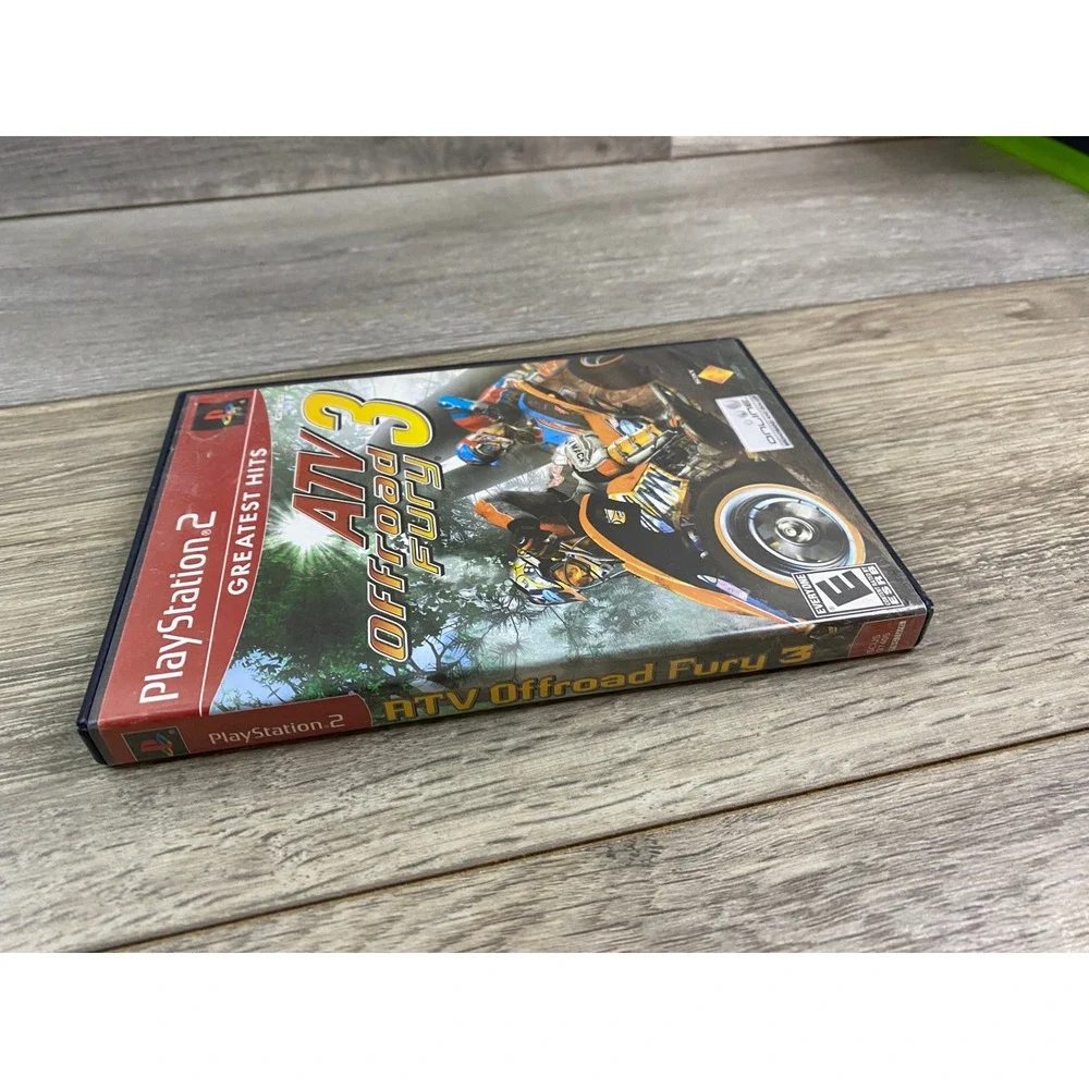 ATV Offroad Fury 3 PlayStation 2 PS2 Greatest Hits‎ Racing Game Sony 2004 NTSC